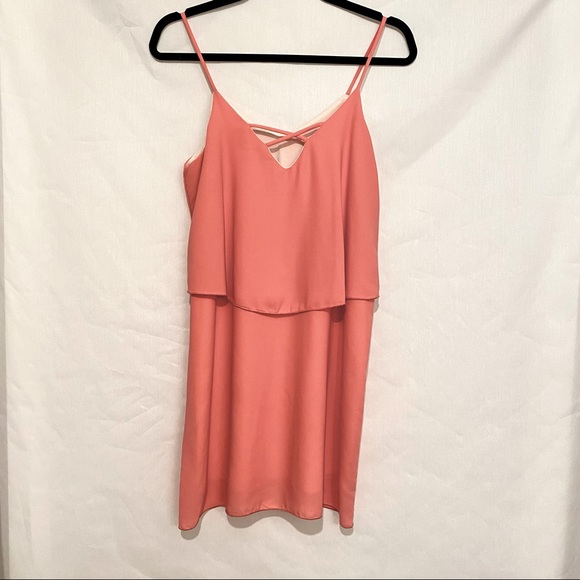 Light Pink Tiered Dress - Picture 4 of 9